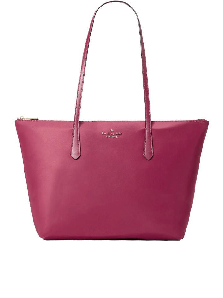 Kate Spade Kitt The Little Better Nylon Large Plum Wine