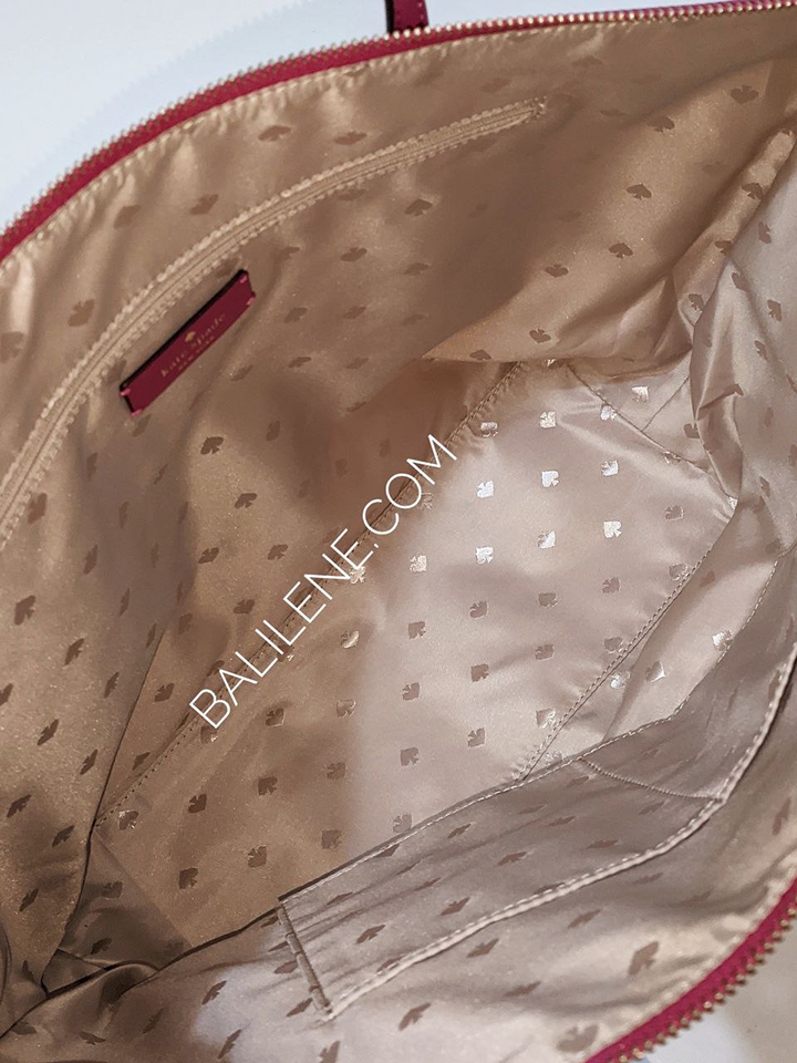 Kate Spade Kitt The Little Better Nylon Large Plum Wine