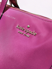 Kate Spade Kitt The Little Better Nylon Large Plum Wine