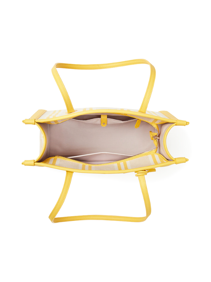 Kate-Spade-Market-Striped-Canvas-Medium-Tote-Morning-Light-Multi-Balilene-dalam