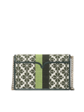 Kate-Spade-PWR00447-Flower-Jacquard-Stripe-Chain-Wallet-Green-Multi-Balilene-belakang