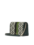 Kate-Spade-PWR00447-Flower-Jacquard-Stripe-Chain-Wallet-Green-Multi-Balilene-samping