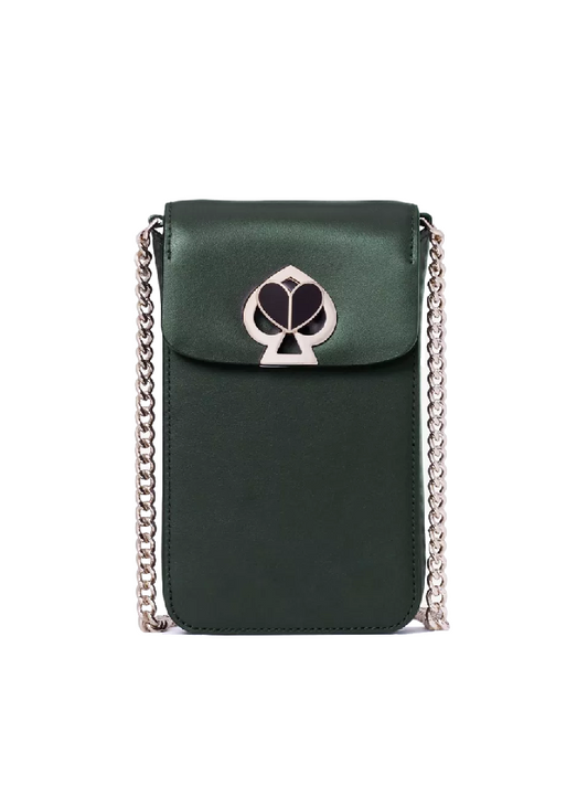    Kate-Spade-PWRU7496-Nicola-Twisslock-Ns-Flap-Crossbody-Deep-Evergreen-Balilene-depan