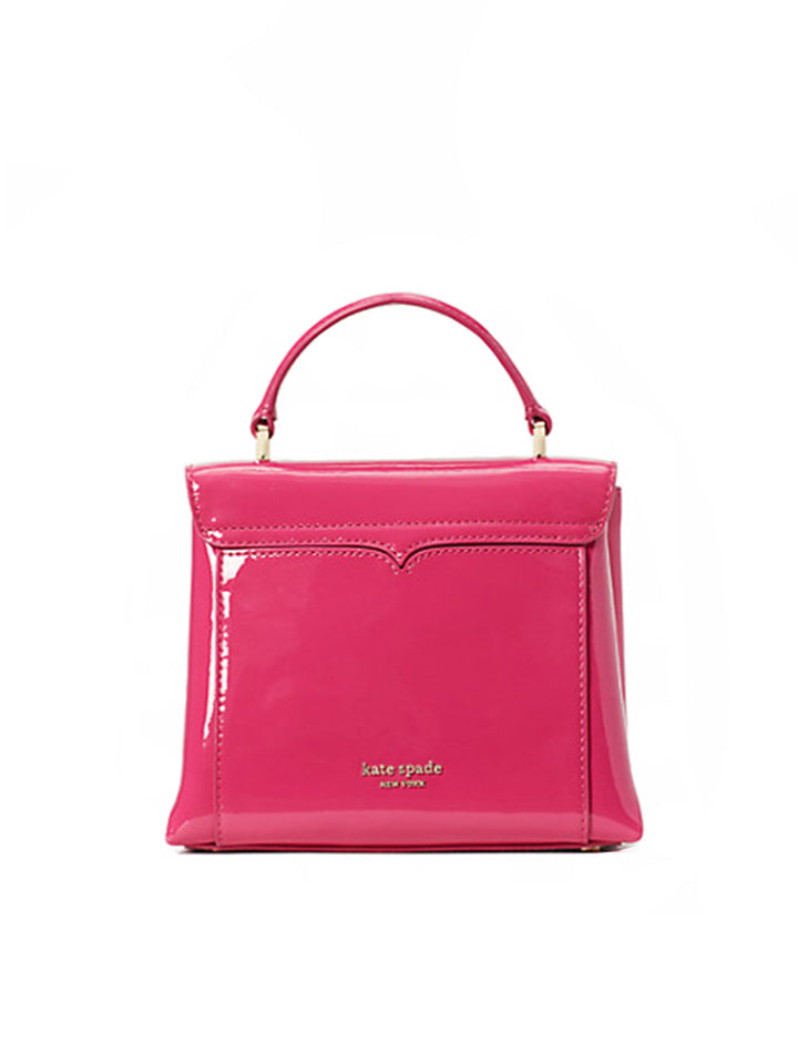 Kate Spade PXR00040 Romy Patent Mini-Top Handle Satchel Dark Magenta Crush