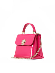 Kate Spade PXR00040 Romy Patent Mini-Top Handle Satchel Dark Magenta Crush
