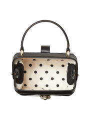 Kate Spade PXR00336 Remedy Patent Small Top-Handle Bag Black