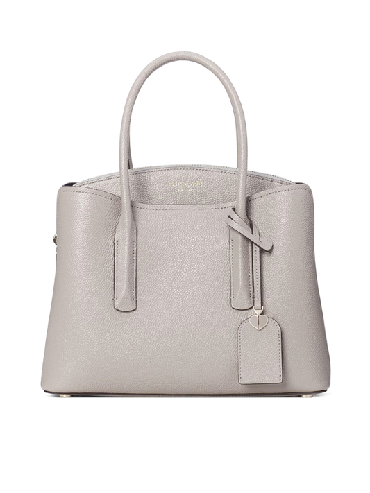    Kate-Spade-PXRUA161-Margaux-Medium-Satchel-Truetaupe-Balilene-depan