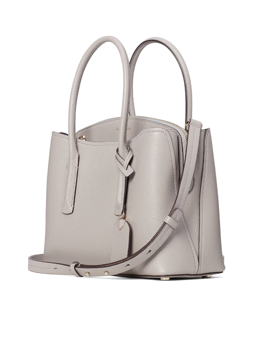    Kate-Spade-PXRUA161-Margaux-Medium-Satchel-Truetaupe-Balilene-samping