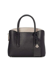 Kate-Spade-PXRUA540-Margaux-Mini-Satchel-Black-Warm-Taupe-Balilene-depan
