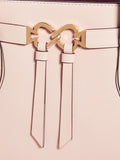 Kate Spade PXRUB030 Toujours Medium Leather Satchel In Flapper Pink
