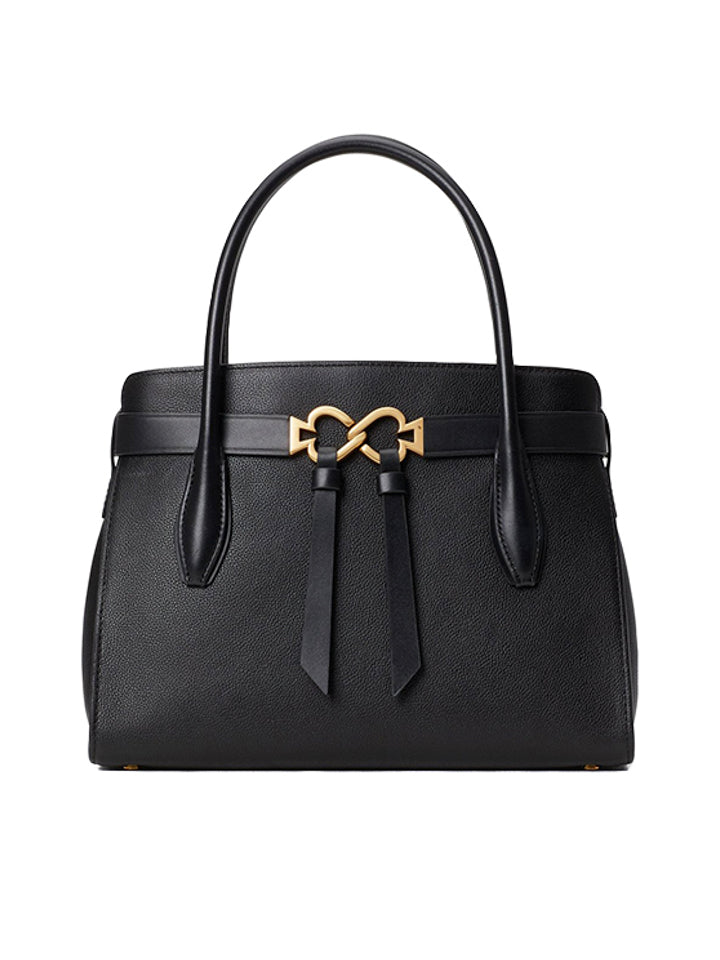    Kate-Spade-PXRUB030-Toujours-Medium-Satchel-Black-Balilene-depan