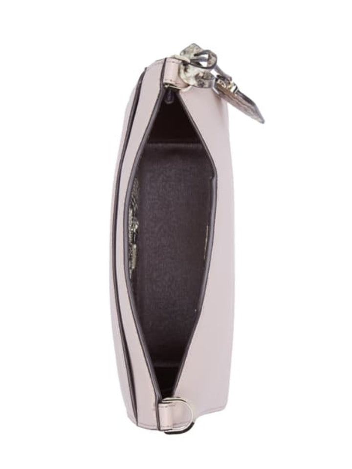 Kate Spade Pxrua345 Margaux Crossbody Large Embbos Snake Pale Vellum