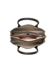 Kate Spade PXRUA540 Margaux Mini Satchel Black/Warm Taupe