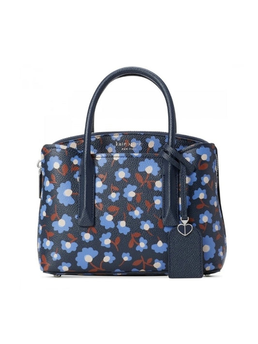Kate Spade Pxrub028 Margaux Mini Satchel Party Floral Blazerblue Multi