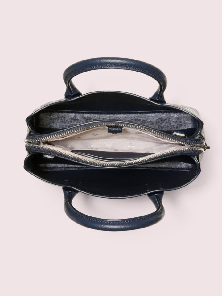 Kate Spade Pxrub028 Margaux Mini Satchel Party Floral Blazerblue Multi