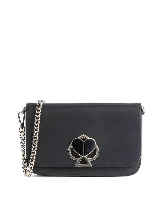    Kate-Spade-Pxrub180-Nicola-Twistlock-Medium-Convertible-Crossbody-Black-Balilene-depan