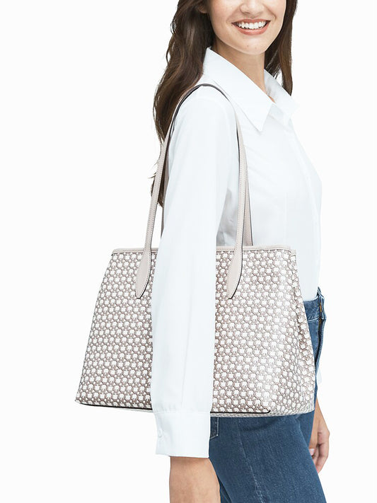 Kate Spade WKR00068 Link Tote Bag White Multi