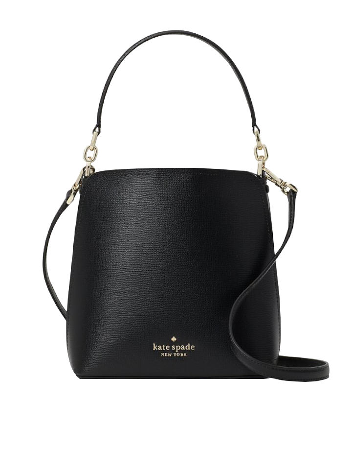 Kate spade black 2025 bucket bag