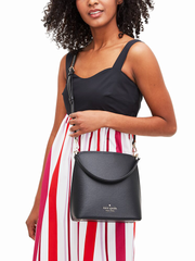 Kate Spade WKR00439 Darcy Small Bucket Bag Black