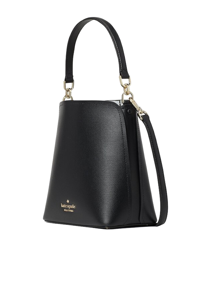 Kate Spade WKR00439 Darcy Small Bucket Bag Black – Balilene