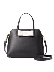 Kate Spade WKRU4027 Matthews Street Maise Satchel Crossbody Bag Black