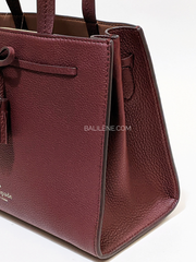 Kate-Spade-WKRU5775-Hayes-Small-Satchel-Bag-In-Cherrywood-Balilene-detail-samping