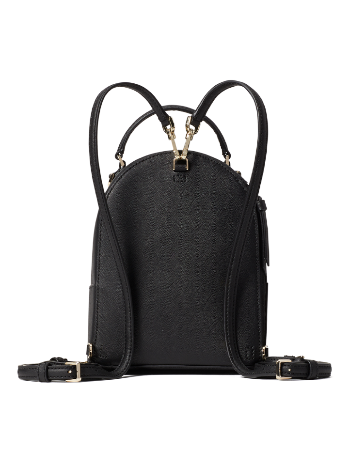 kate spade convertible backpack mini Kate Spade WKRU5984 Cameron Mini Convertible Backpack Bag Black – Balilene