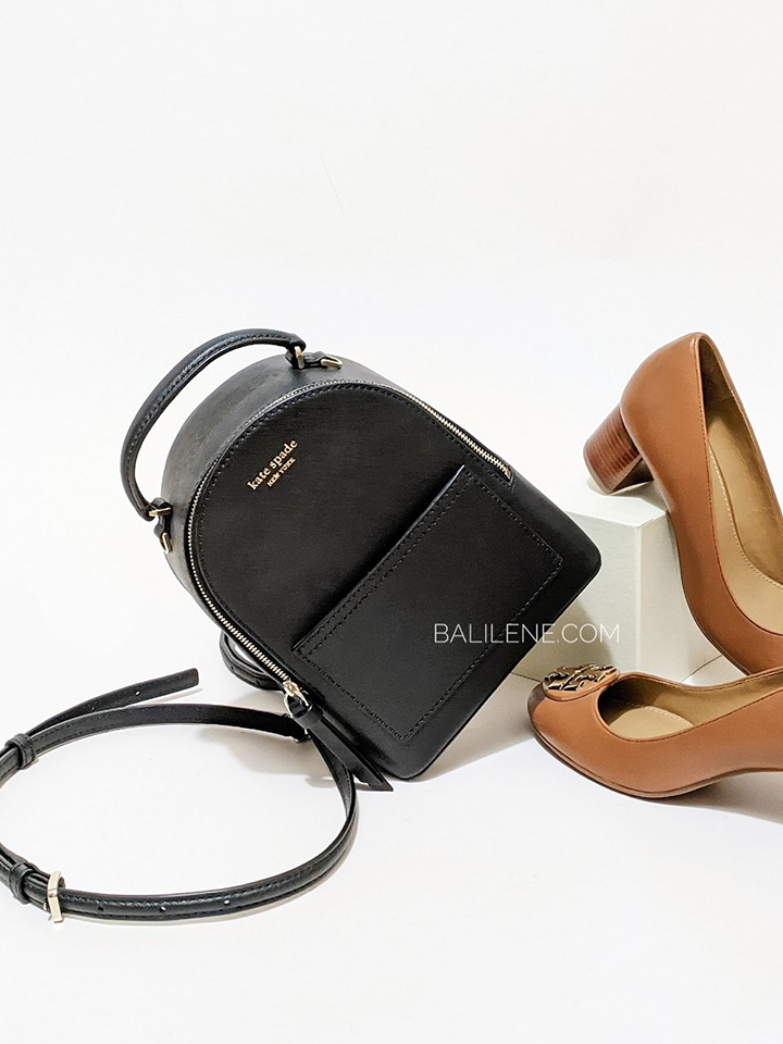 kate spade new york cameron mini convertible backpack black Kate Spade WKRU5984 Cameron Mini Convertible Backpack Bag Black – Balilene
