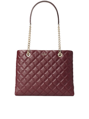 Kate Spade WKRU7073 Natalia Tote Cherrywood