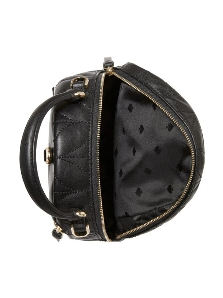 kate spade quilted mini backpack Kate Spade Wkru6164 Briar Lane Quilted Mini Convertible Backpack Black – Balilene