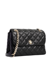    Kate-Spade-Wkru7076-Natalia-Medium-Flap-Shoulder-Bag-Black-Balilene-samping