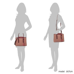 Kate Spade PXRUA161 Margaux Medium Satchel Tinted Rose