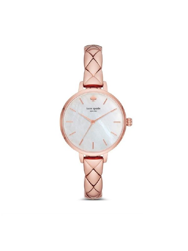 Kate Spade Ksw1466 Metro Scallop Rose Gold-Tone Bracelet Watch