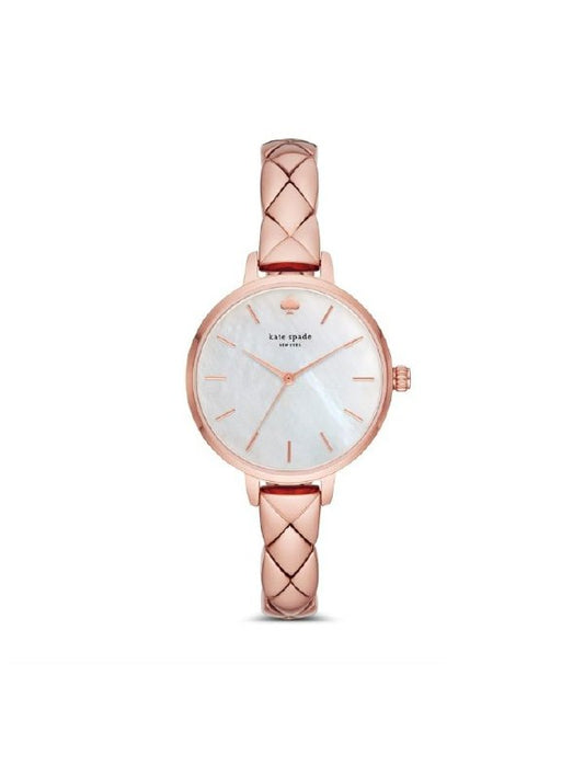Kate Spade Ksw1466 Metro Scallop Rose Gold-Tone Bracelet Watch