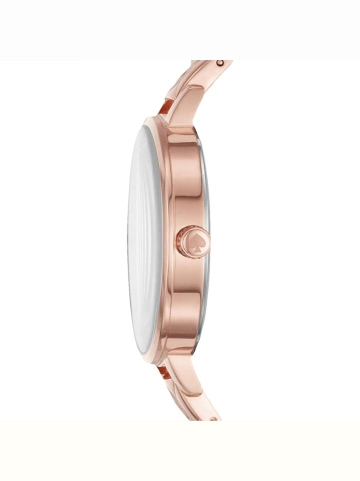 Kate Spade Ksw1466 Metro Scallop Rose Gold-Tone Bracelet Watch