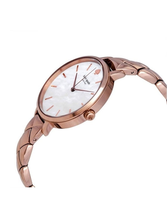 Kate Spade Ksw1466 Metro Scallop Rose Gold-Tone Bracelet Watch