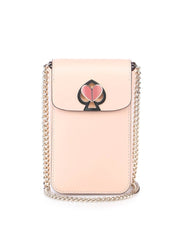 Kate Spade Pwru7496 Nicola Twisslock Ns Flap Crossbody Blush