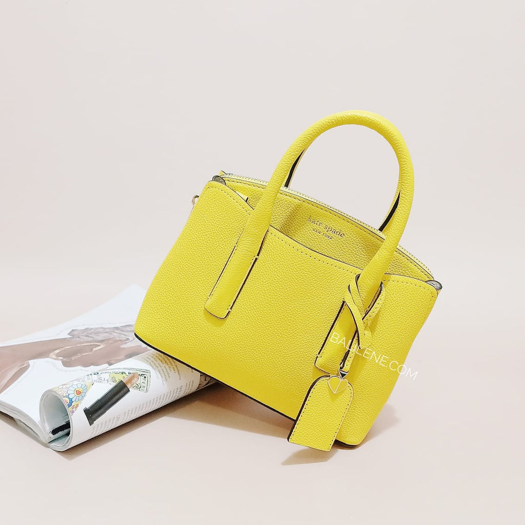 Kate Spade Harper Triple Compartment Satchel Crossbody Sunflower Yellow,  Yellow : Amazon.com.au: Clothing, Shoes & Accessories