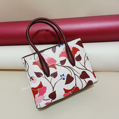 Kate Spade Wkru7011 Eva Small Top Zip Satchel Nouveanu Bloom Multi