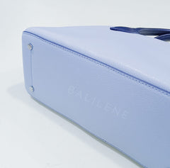 Kate Spade Wkru5697  Eva Small Leather Satchel Blue Bldawn/bzb