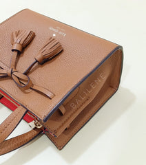 Kate Spade Wkru5718 Hayes Street Mini Satchel Crossbody Warm Gingerbread Red Bag