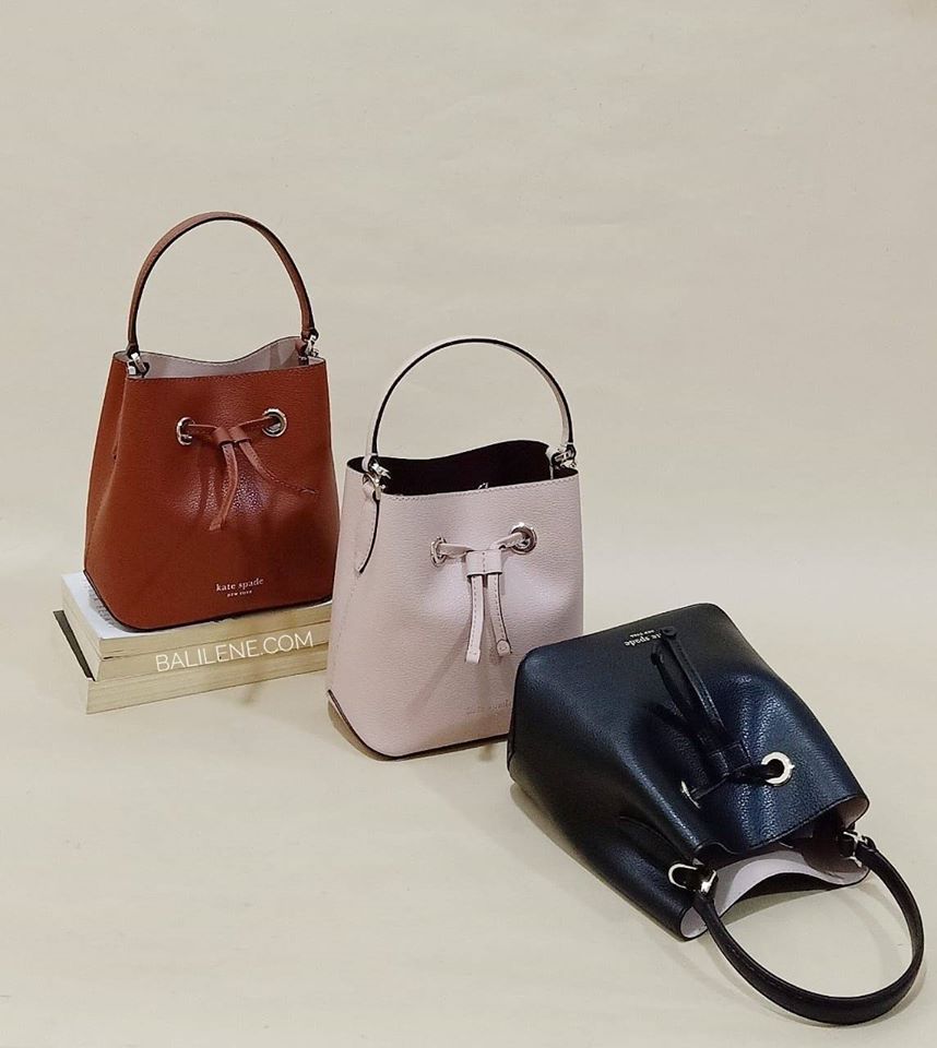Kate Spade Wkru5857 Eva Small Bucket Black