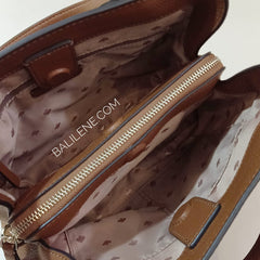 Kate Spade Wkru6040 Jackson Medium Triple Compartemen Satchel Warm Gingerbread