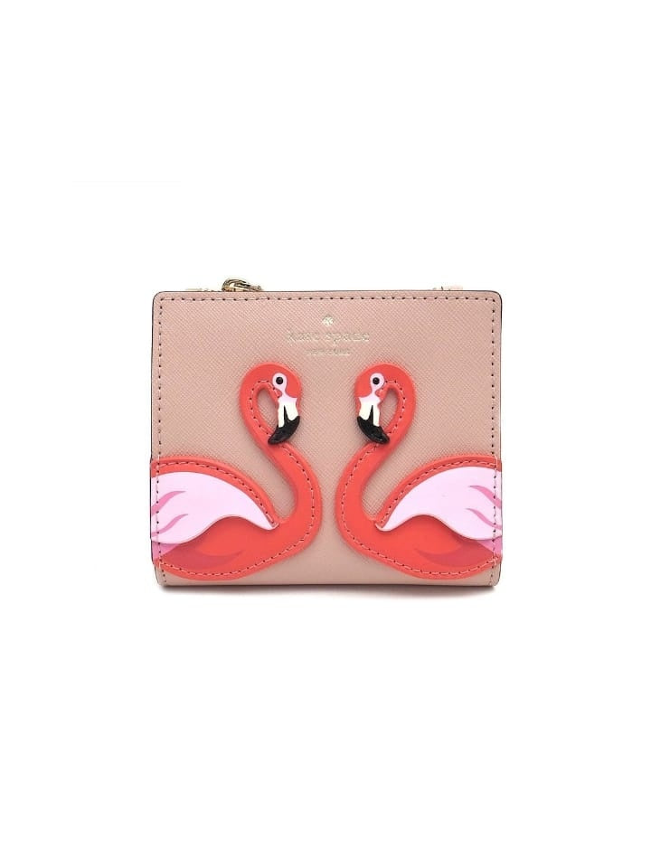 Kate Spade selling Toucan Wallet orange bird