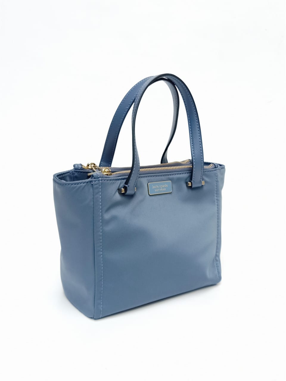 Kate Spade WKRU5917 Dawn Small Satchel Nylon Bag Consellblu – Balilene