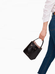 Kate Spade Wkru5857 Eva Small Bucket Black