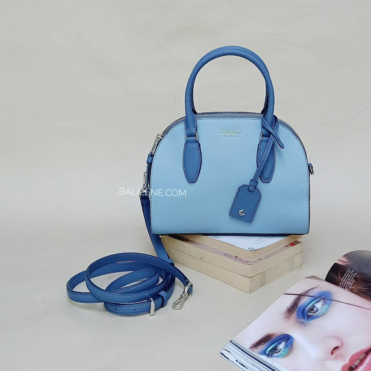 kate spade mini reiley backpack Kate Spade WKRU5947 Medium Dome Satchel Reiley Bidawn – Balilene