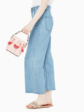 Kate Spade Wkru5957 By The Pool Flamingo Pippa Leather Bucket Bag
