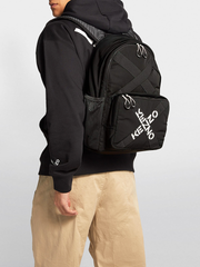 Kenzo-Sport-Logo-Backpack-Black-Balilene-onmodel