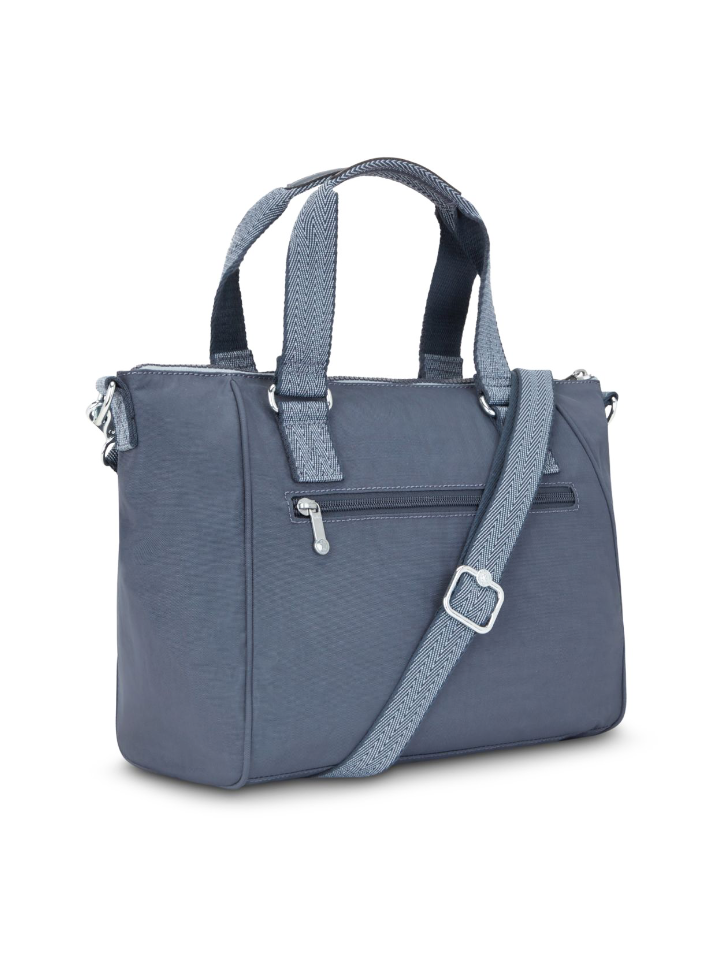 Kipling Classic Amiel Medium Handbag Foggy Grey